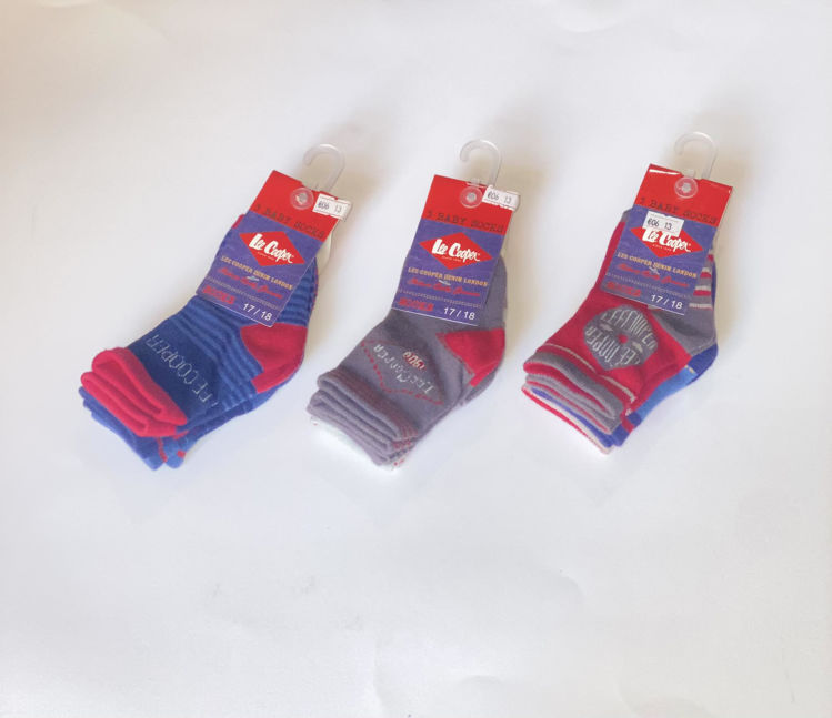 Picture of 9143 LEE COOPER 3 PACK HIGH QUALITY SOCKS